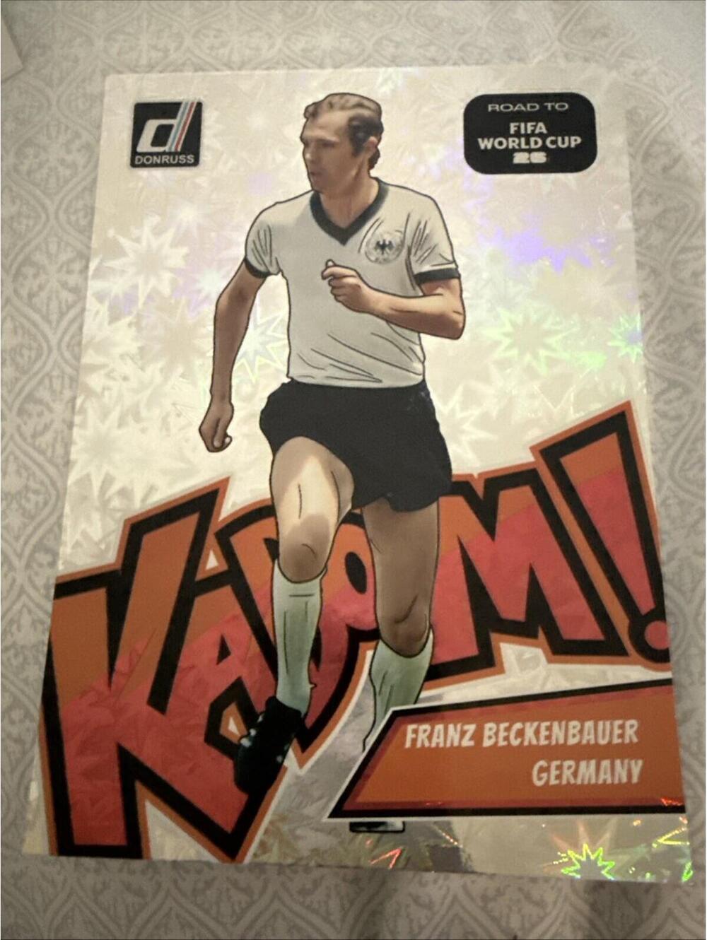 2025-26 FRANZ BECKENBAUER Germany Donruss OVERSIZED KABOOM! #25